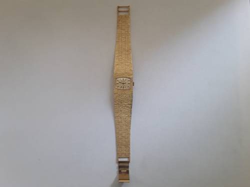 Gold Plated Regency Woman`s Swiss 17 Jewel Manual Movement Watch