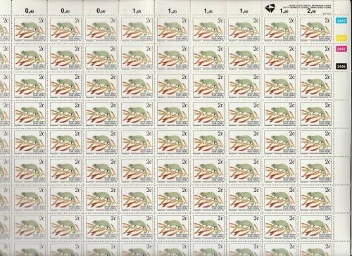 RSA SIXTHDEFINITIVE SHEETS(X2) (FOLDED MINT NICE ITEM