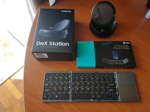 Samsung dex station & x-folding touch pro Bluetooth keyboard *BRAND NEW