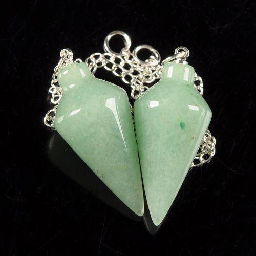 Natural GREEN AVENTURINE pendulum