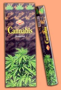 Cannabis incense (20 stick tube)