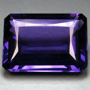 25.45 cts AMETHYST octagon facet (Brazil)