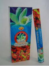 Vanilla Strawberry incense (20 stick tube)