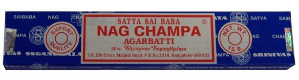 Nag Champa incense (15g / 15 stick tube)