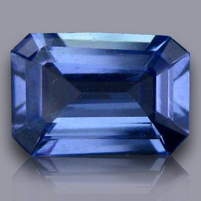 100% Natural TANZANITE octagon facet (Tanzania, Africa)