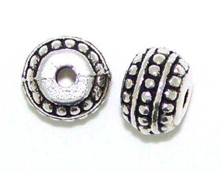 7mm x 5mm Barrel nickel spacer (4 pcs)