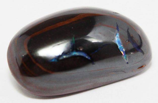 100% Natural 12.59 cts SOLID BOULDER FOSSIL OPAL freeform (Australia)