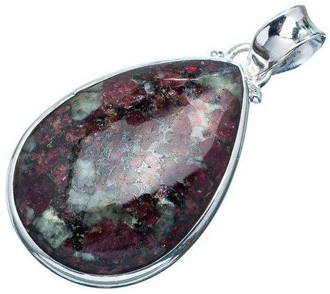 Sterling silver pendant - RUSSIAN EUDIALYTE - Dreams Collection