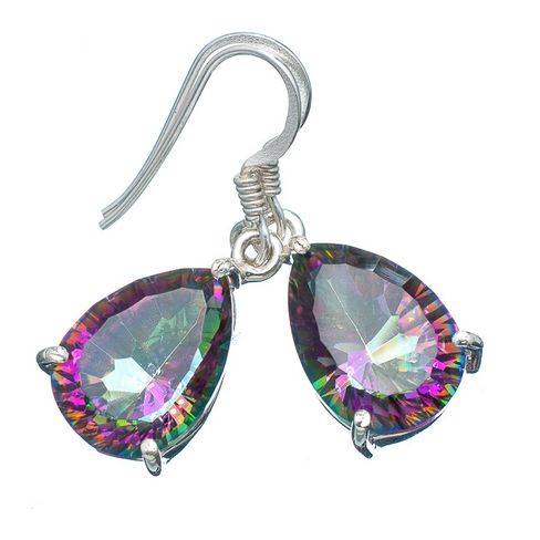 Sterling silver earrings - MYSTIC TOPAZ - Dreams Collection