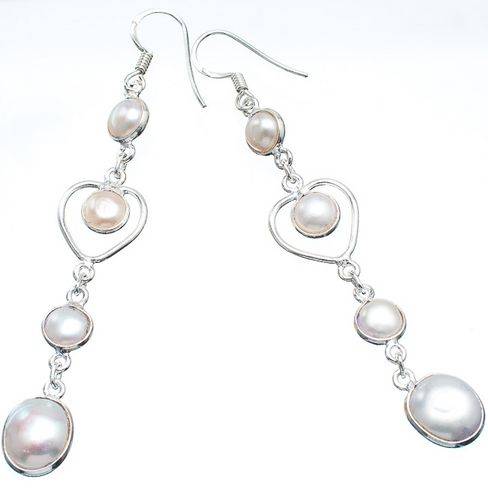 Sterling silver earrings - PEARL - Dreams Collection