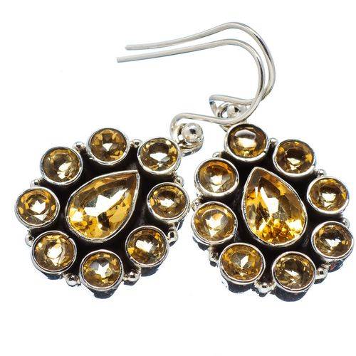 Sterling silver earrings - CITRINE - Dreams Collection