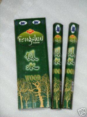 Feng Shui WOOD Incense (Green Dragon) (20 stick tube)