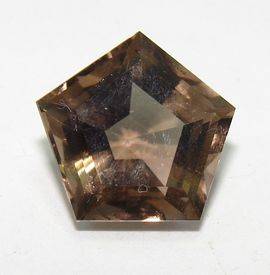 Natural SMOKY QUARTZ fancy facet 4.15 cts