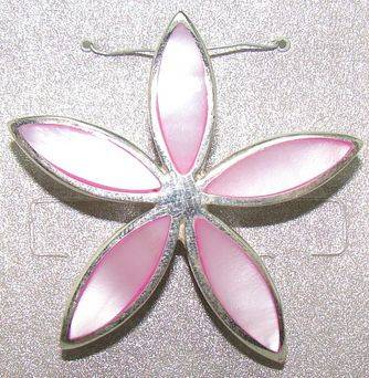 Sterling silver pendant - MOTHER OF PEARL
