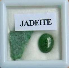 Natural JADEITE / NEPHRITE - raw and polished - great for collectors!