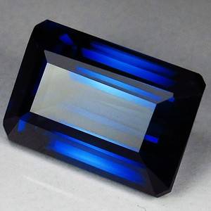 Beyond beautiful! 8.45 cts Natural CORNFLOWER BLUE SAPPHIRE emerald facet (Thailand)