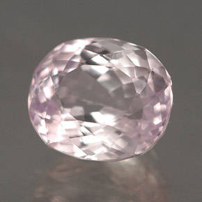 LUNCHTIME MADNESS! 4.30 cts Natural PINK KUNZITE oval facet (Afghanistan)