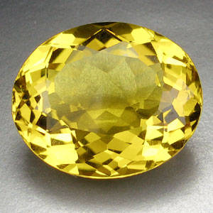 15.3 cts CITRINE oval facet (Brazil)