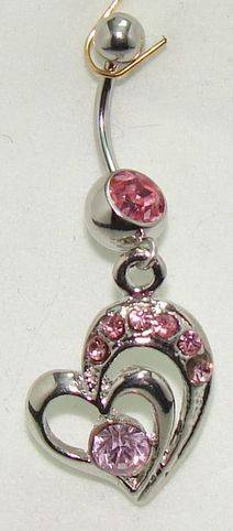 Surgical steel BELLY BUTTON JEWELLERY