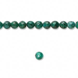 SALE ** CHRYSOCOLLA 4mm round beads