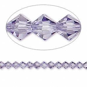 TANZANITE Swarovski 4mm bicone