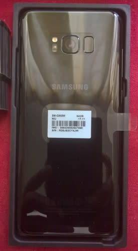 SAMSUNG GALAXY S8 PLUS 64GB MIDNIGHT BLACK (OPEN TO ALL NETWORK)