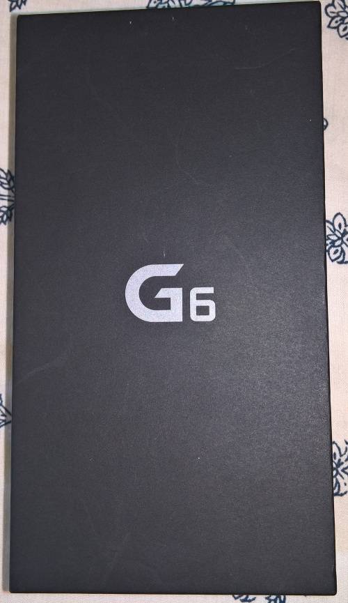 New LG G6 Platinum Smartphone, 4Gb Ram 32Gb Storage Dual 13Mp Camera Back 5MP Front