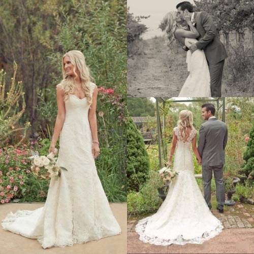 STUNNING MADE TO MEASURE ALL LACE WEDDING DRESS