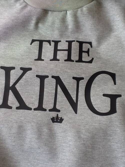 FUN, WARM, AND PRACTICAL. KING AND HIS QUEEN TRACK TOPS