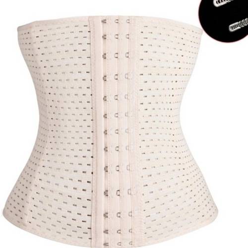 WAIST TRAINER/WAIST TRAINERS/WAIST TRAINER BEIGE /WAIST CLINCHER/SHAPEWEAR/STEEL BONES/WAIST TRAINER