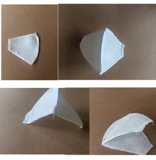 Meltblown Filters for Microfibre  Dust Mask. Minimum quantity 20. 50-100 GSM