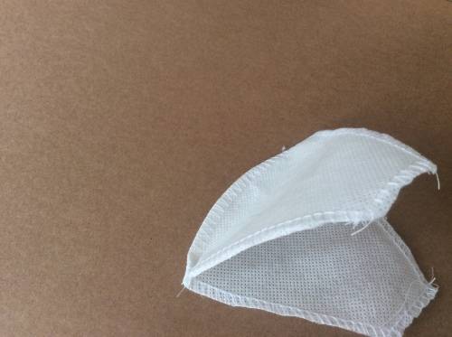 Meltblown Filters for Microfibre  Dust Mask. Minimum quantity 20. 50-100 GSM