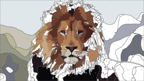 DIY PAINT BY NUMBERS. CANVAS KIT