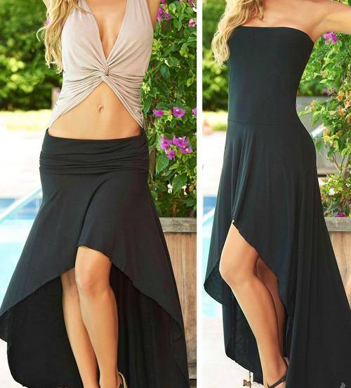 WEAR IT 2 WAYS. SEXY HIGH-LOW BEACH DRESS. R139 HURRY!