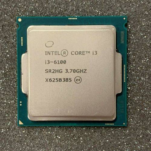 intel core i3 6100 @ 3.7ghz desktop cpu lga socket 1151 compatible