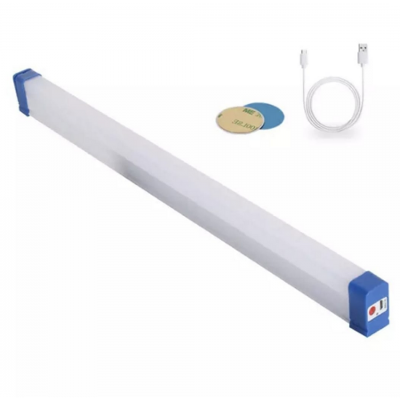 52CM Rechargeable Magnetic Portable Light LED Lithium Battery Light USB Emergency Light Bar!!