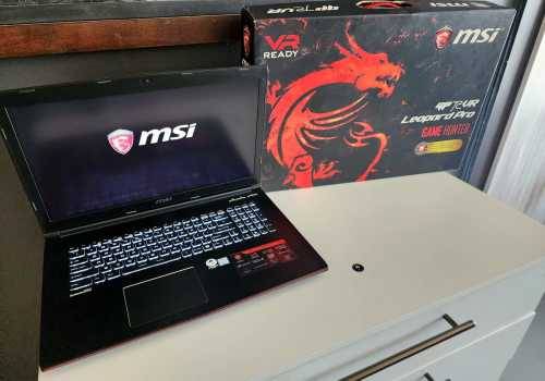 17.3` MSI GP72VR LEOPARD PRO CORE i7, 16GB DDR4 RAM, 256GB M.2 SSD, 1TB HDD, NVIDIA GTX 1060!!
