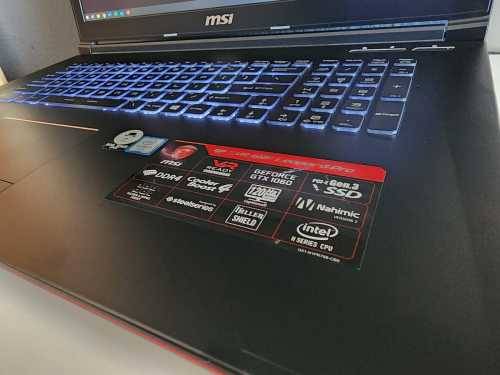 17.3` MSI GP72VR LEOPARD PRO CORE i7, 16GB DDR4 RAM, 256GB M.2 SSD, 1TB HDD, NVIDIA GTX 1060!!