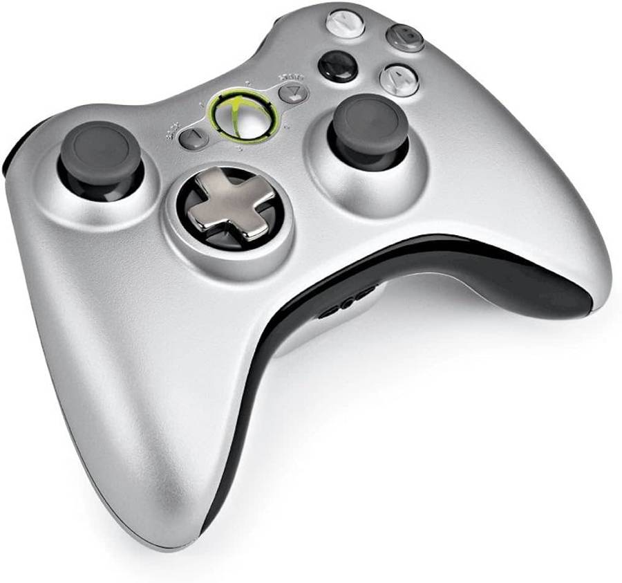 XBOX 360 WIRELESS CONTROLLER (SLIVER)- GREAT DEALS!!