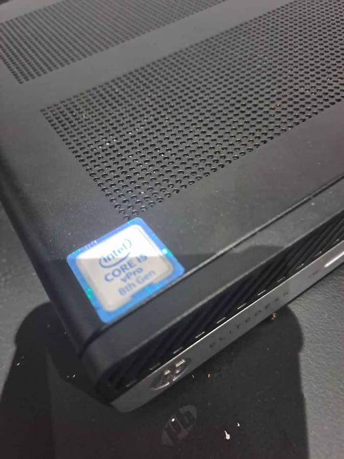 HP ELITEDESK 800 G4 DM PC 65W Intel Hexa Core i5 8500, 16GB DDR4 RAM, 256GB M.2 SSD!!