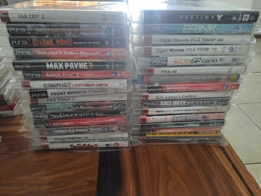100 PS3 ORIGINAL GAMES