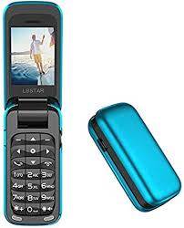 Worlds Smallest Flip Phone (BLUE)