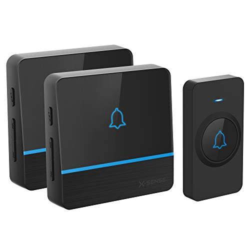 Wireless Doorbell with 2 Receivers