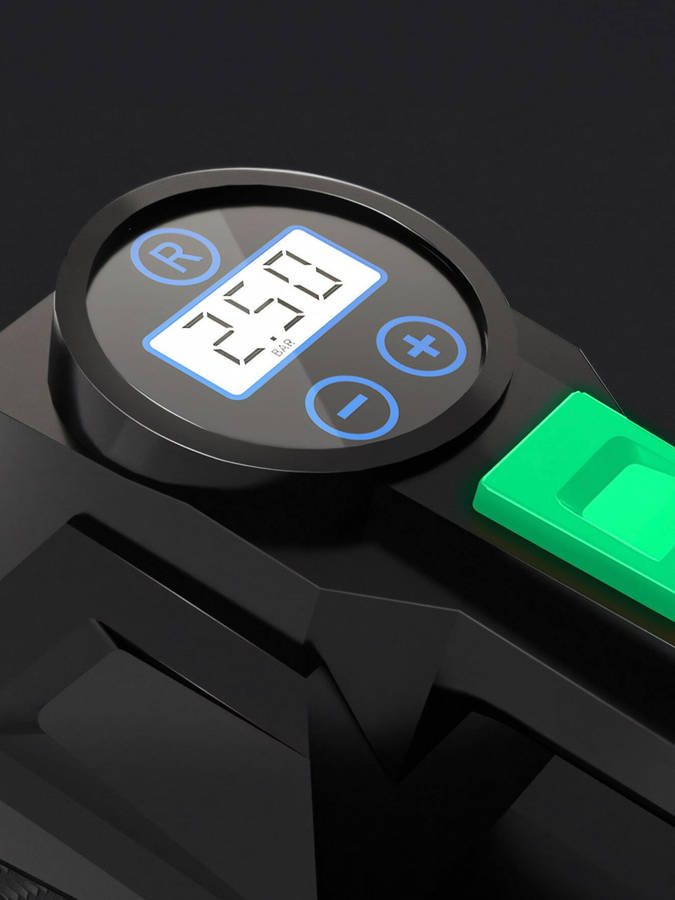 Tyre Pressure Inflator with LED & Digital Display
