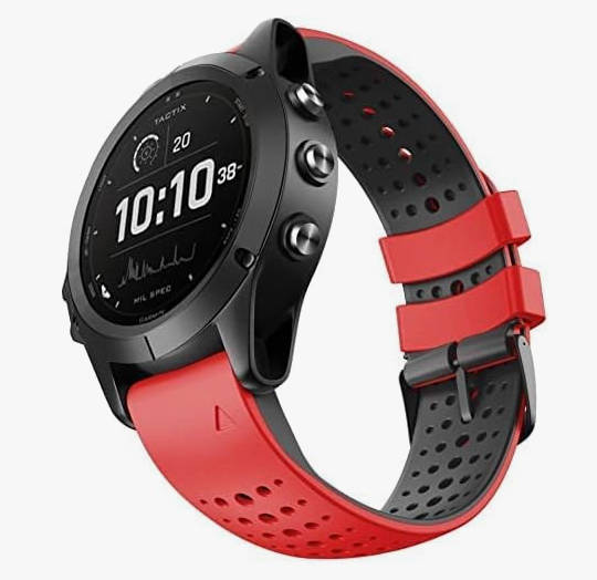 Garmin Fenix RED Strap ***SEE Description***
