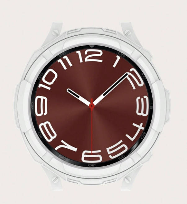 SAMSUNG Galaxy Watch 6 White Screen Protector & Casing Protector