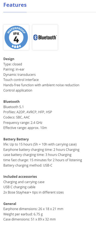 BOSE Sport Wireless Earbuds ***LIMITED EDITION***