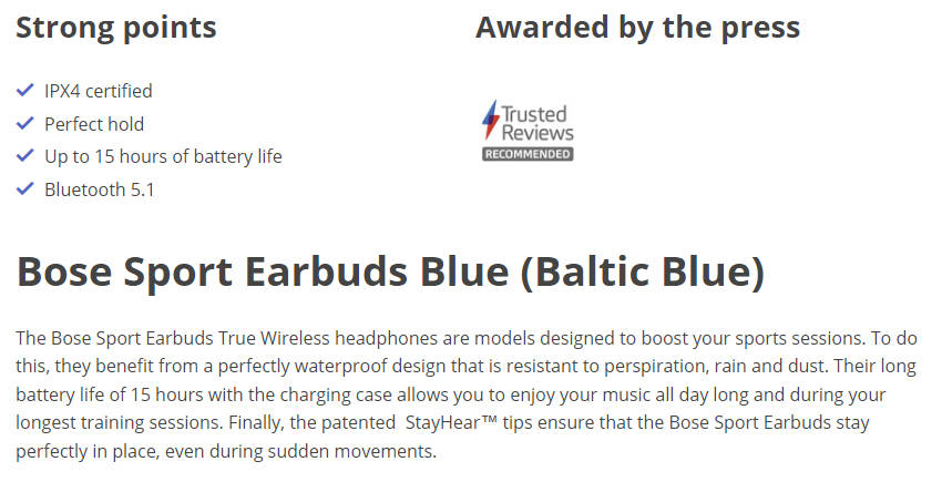 BOSE Sport Wireless Earbuds ***LIMITED EDITION***