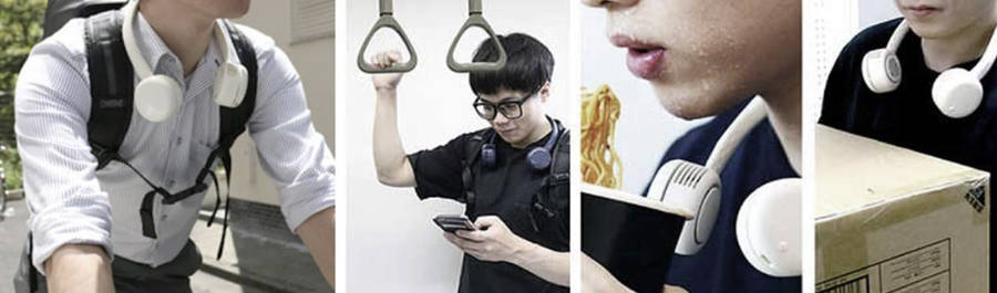 Cordless FLEX Bladeless Neck Fan ***Black***