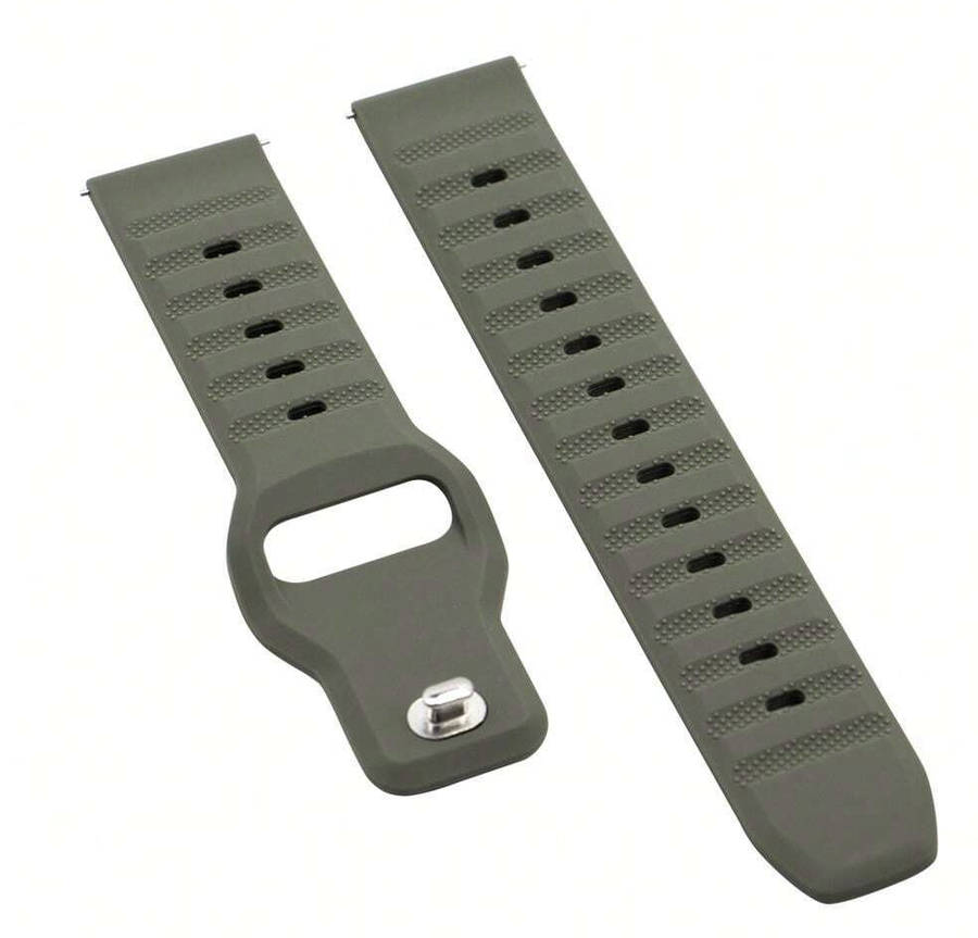 Samsung Watch 6 Silicone Quick Release Strap (Army Green)